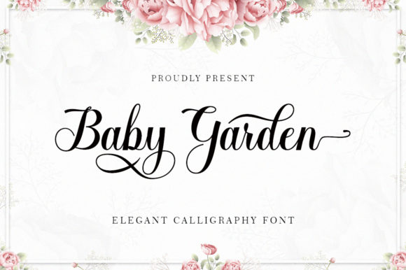 Baby Garden: A Handwritten Font for Elegant Design