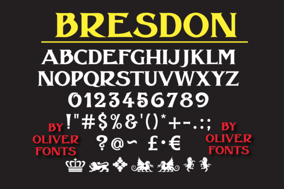 Bresdon: Elevate Your Creative Projects with a Bold Typeface