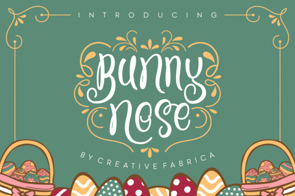 Bunny Nose: The Sweet Handwritten Easter Font for Spring Designs