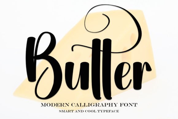 Butter: Elevate Your Projects with Stylish Handwritten Typography