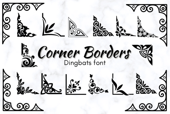 Corner Borders: Elevate Your Designs with Sketched Style