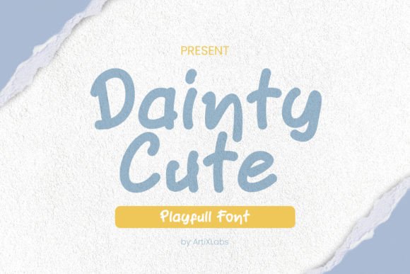 Dainty Cute: Elevate Your Brand with Playful Typography