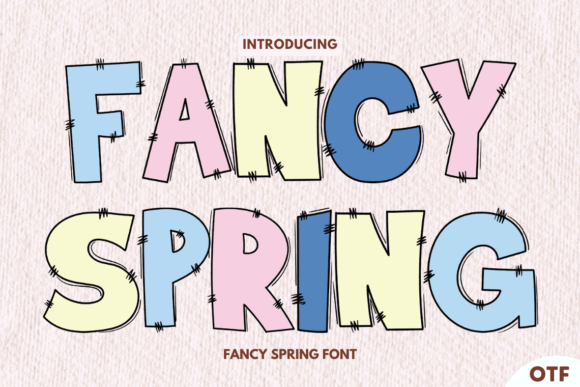 Fancy Spring: A Vibrant Typeface for Modern Design