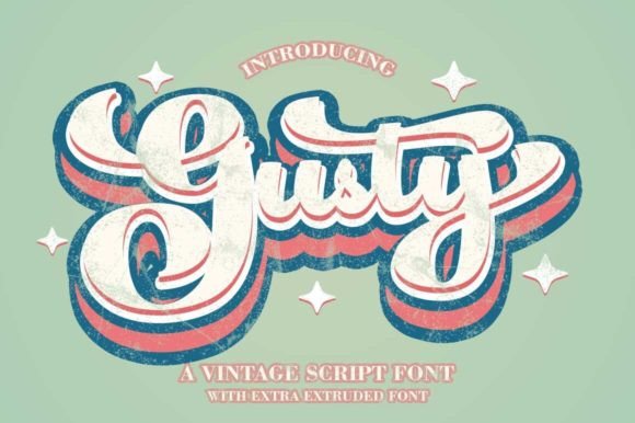 Gusty: Capturing Retro Groove in Modern Design