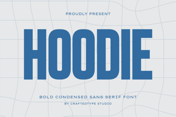 HOODIE: Commanding Typography for Modern Visual Impact