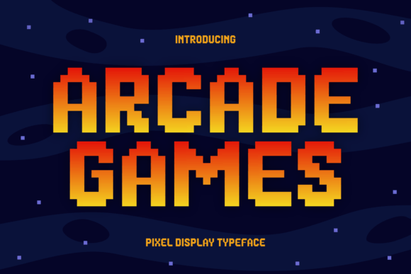 Infuse Joyful Energy with the Arcade Games Display Font