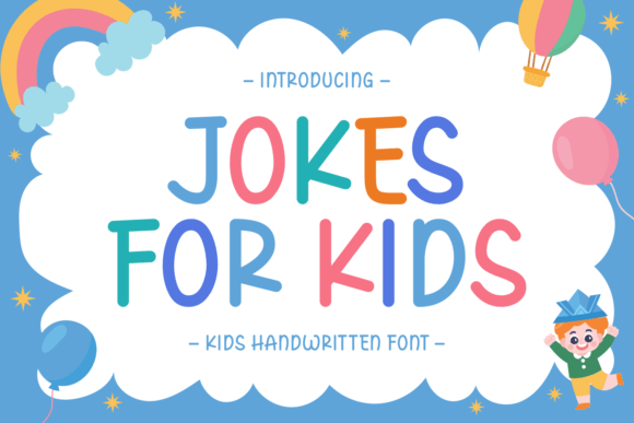 Jokes for Kids: A Playful Font for Creative Design