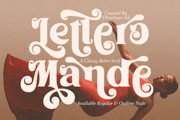 Lettero Mande: A Vintage Typeface for Modern Design
