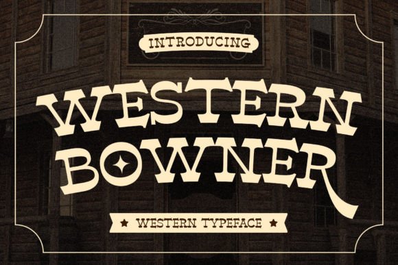 Meet Western Bowner: A Versatile Font for Modern Design