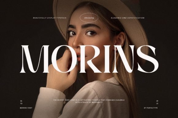 Morins: A Serif Typeface for Timeless, Modern Design