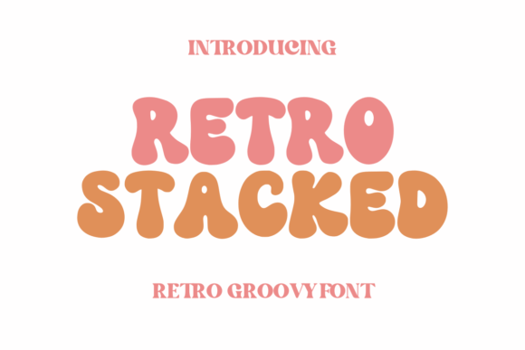 Retro Stacked: A Playful Font for Modern Design