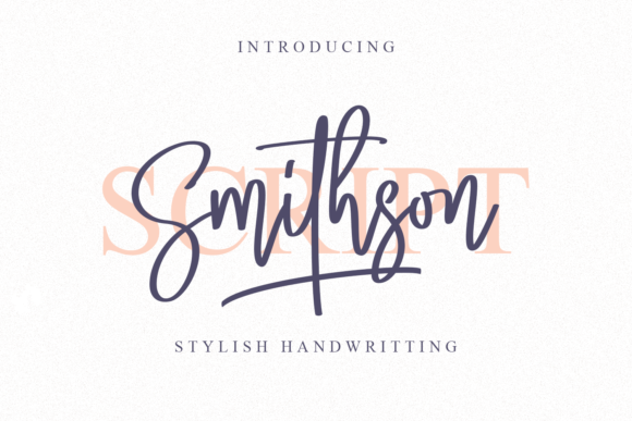 Smithson: A Modern Calligraphic Font for Timeless Design